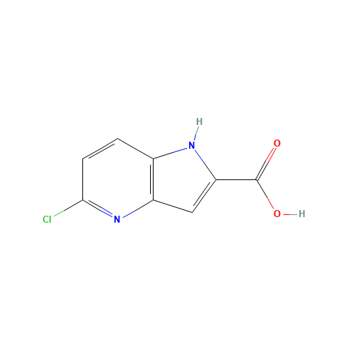 5-chloro-1H-pyrrolo[3,2-b]pyridine-2-carboxylic acid (CAS: 800401-63-2) - Related Chemical Product