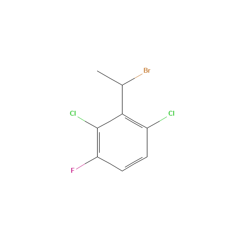 2-(1-bromoethyl)-1,3-dichloro-4-fluorobenzene (CAS: 1331786-28-7) - Related Chemical Product