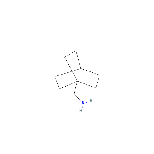 4-bicyclo[2.2.2]octanylmethanamine (CAS: 25344-96-1) - Chemical Structure and Molecular Formula 