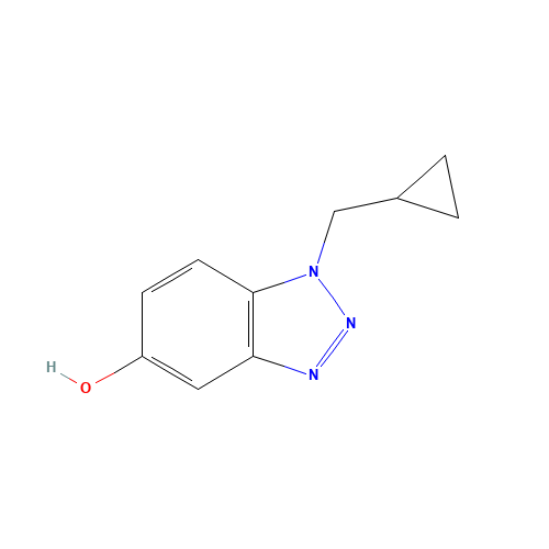 1-(cyclopropylmethyl)benzotriazol-5-ol (CAS: 1268314-71-1) - Related Chemical Product
