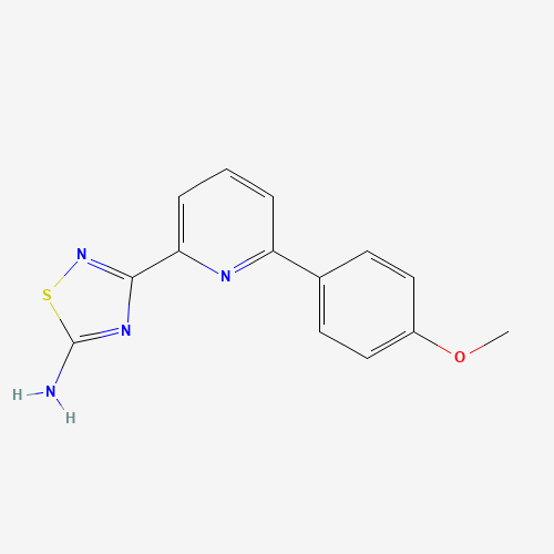 3-[6-(4-methoxyphenyl)pyridin-2-yl]-1,2,4-thiadiazol-5-amine (CAS: 1179362-77-6) - Related Chemical Product
