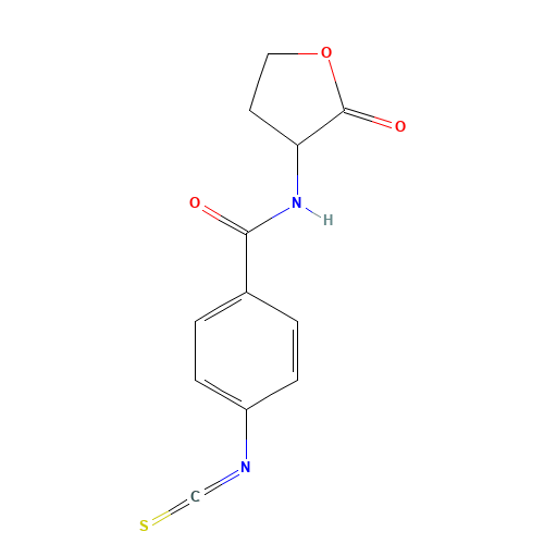 4-isothiocyanato-N-(2-oxooxolan-3-yl)benzamide (CAS: 58394-58-4) - Related Chemical Product