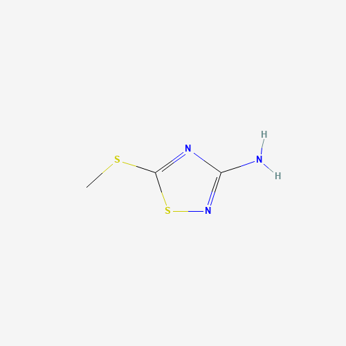 5-methylsulfanyl-1,2,4-thiadiazol-3-amine (CAS: 60093-10-9) - Related Chemical Product
