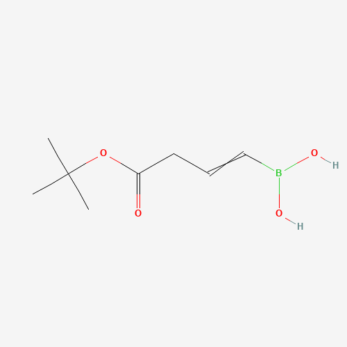 [4-[(2-methylpropan-2-yl)oxy]-4-oxobut-1-enyl]boronic acid (CAS: 931402-51-6) - Related Chemical Product