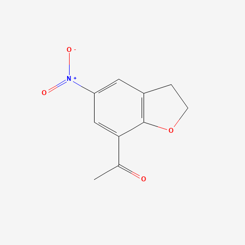 1-(5-nitro-2,3-dihydro-1-benzofuran-7-yl)ethanone (CAS: 170730-07-1) - Related Chemical Product