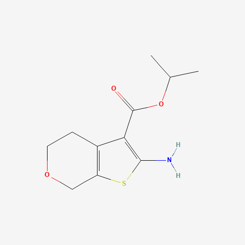 propan-2-yl 2-amino-5,7-dihydro-4H-thieno[2,3-c]pyran-3-carboxylate (CAS: 910472-78-5) - Related Chemical Product