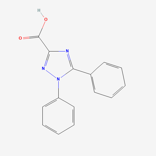 1,5-diphenyl-1,2,4-triazole-3-carboxylic acid (CAS: 24058-92-2) - Related Chemical Product