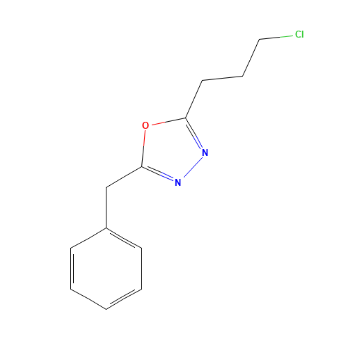 2-benzyl-5-(3-chloropropyl)-1,3,4-oxadiazole (CAS: 925252-57-9) - Related Chemical Product