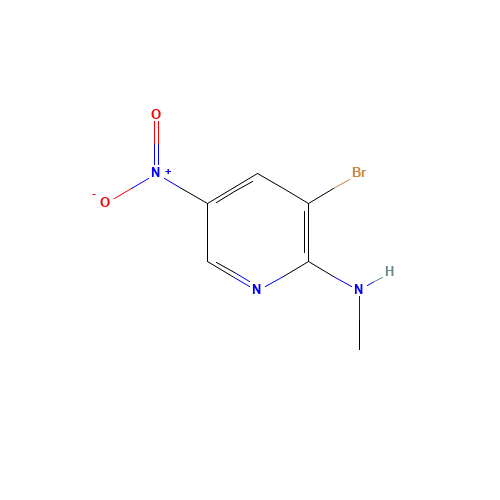 3-bromo-N-methyl-5-nitropyridin-2-amine (CAS: 346640-65-1) - Related Chemical Product