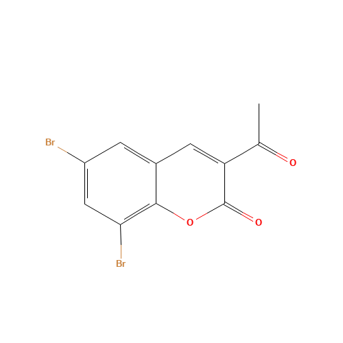 3-acetyl-6,8-dibromochromen-2-one (CAS: 2199-92-0) - Related Chemical Product