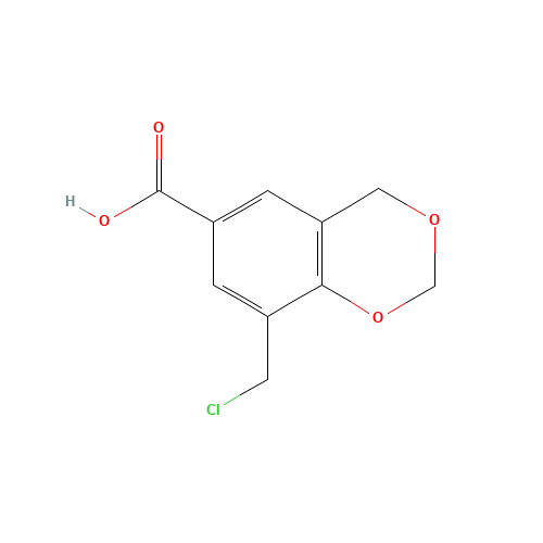 8-(chloromethyl)-4H-1,3-benzodioxine-6-carboxylic acid (CAS: 884325-48-8) - Related Chemical Product