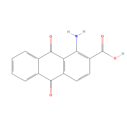 1-amino-9,10-dioxoanthracene-2-carboxylic acid (CAS: 82-24-6) - Related Chemical Product