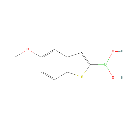 (5-methoxy-1-benzothiophen-2-yl)boronic acid (CAS: 193965-30-9) - Related Chemical Product