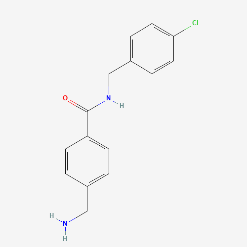 4-(aminomethyl)-N-[(4-chlorophenyl)methyl]benzamide (CAS: 271591-80-1) - Related Chemical Product
