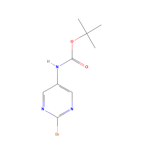 tert-butyl N-(2-bromopyrimidin-5-yl)carbamate (CAS: 1314390-34-5) - Related Chemical Product