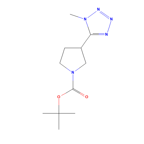 tert-butyl 3-(1-methyltetrazol-5-yl)pyrrolidine-1-carboxylate (CAS: 1225218-84-7) - Related Chemical Product