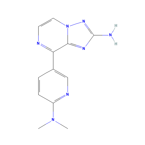 8-[6-(dimethylamino)pyridin-3-yl]-[1,2,4]triazolo[1,5-a]pyrazin-2-amine (CAS: 1360612-66-3) - Related Chemical Product