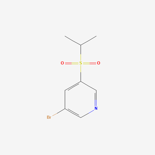 3-bromo-5-propan-2-ylsulfonylpyridine (CAS: 1446002-36-3) - Related Chemical Product