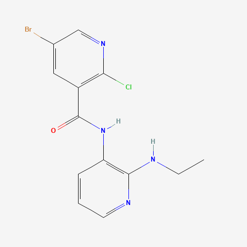 5-bromo-2-chloro-N-[2-(ethylamino)pyridin-3-yl]pyridine-3-carboxamide (CAS: 380378-90-5) - Related Chemical Product