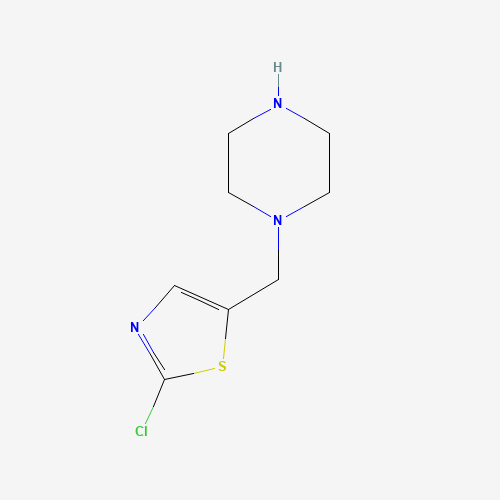 2-chloro-5-(piperazin-1-ylmethyl)-1,3-thiazole (CAS: 1135439-05-2) - Related Chemical Product