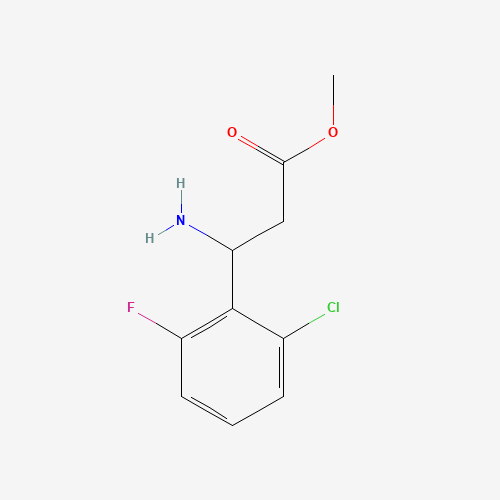 methyl 3-amino-3-(2-chloro-6-fluorophenyl)propanoate (CAS: 1038338-45-2) - Related Chemical Product