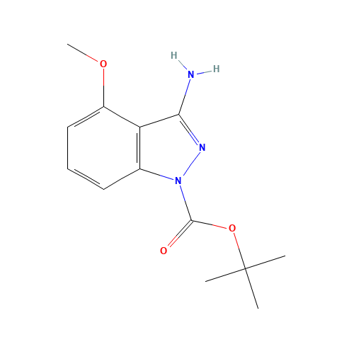 tert-butyl 3-amino-4-methoxyindazole-1-carboxylate (CAS: 1240518-05-1) - Related Chemical Product