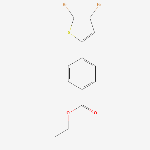 ethyl 4-(4,5-dibromothiophen-2-yl)benzoate (CAS: 222840-93-9) - Related Chemical Product