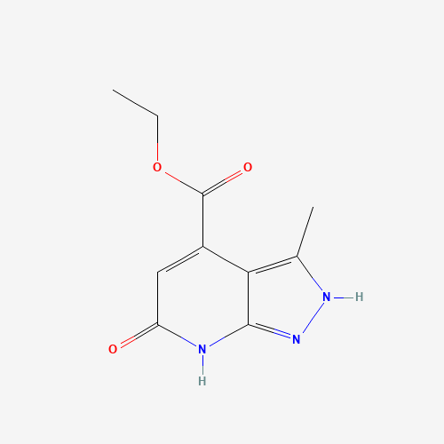ethyl 3-methyl-6-oxo-1,2-dihydropyrazolo[3,4-b]pyridine-4-carboxylate (CAS: 1018166-61-4) - Related Chemical Product