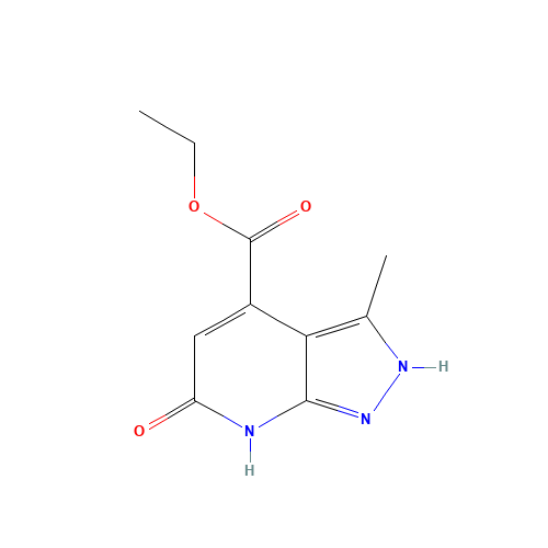 ethyl 3-methyl-6-oxo-1,2-dihydropyrazolo[3,4-b]pyridine-4-carboxylate (CAS: 1018166-61-4) - Related Chemical Product