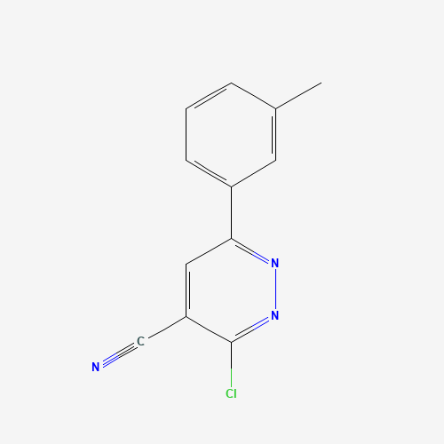 3-chloro-6-(3-methylphenyl)pyridazine-4-carbonitrile (CAS: 1449133-08-7) - Related Chemical Product