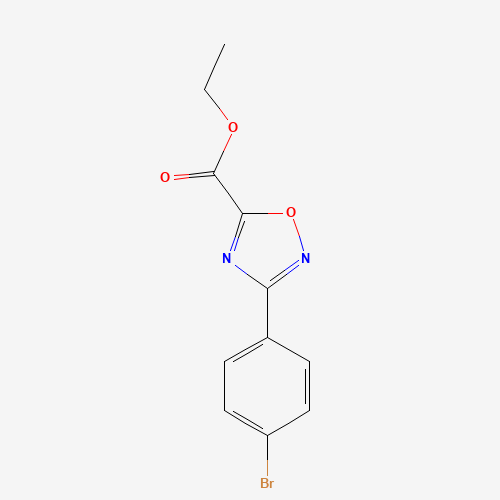 ethyl 3-(4-bromophenyl)-1,2,4-oxadiazole-5-carboxylate (CAS: 951626-15-6) - Related Chemical Product