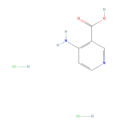 4-aminopyridine-3-carboxylic acid;dihydrochloride (CAS: 1138011-19-4) - Chemical Structure and Molecular Formula 