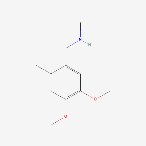 1-(4,5-dimethoxy-2-methylphenyl)-N-methylmethanamine (CAS: 852706-05-9) - Related Chemical Product