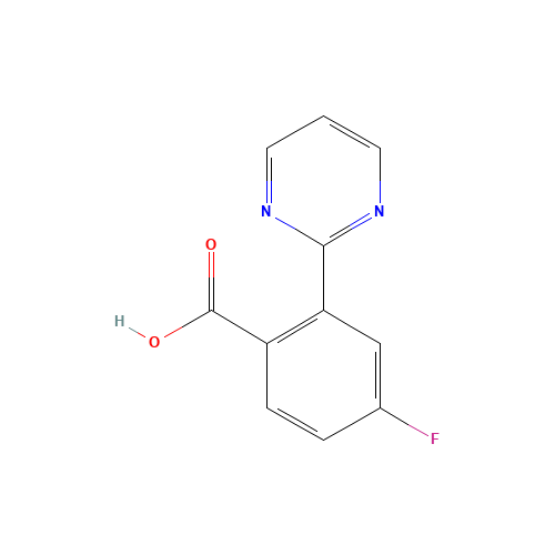 4-fluoro-2-pyrimidin-2-ylbenzoic acid (CAS: 1293285-84-3) - Related Chemical Product