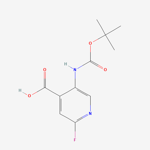 2-fluoro-5-[(2-methylpropan-2-yl)oxycarbonylamino]pyridine-4-carboxylic acid (CAS: 171178-42-0) - Related Chemical Product