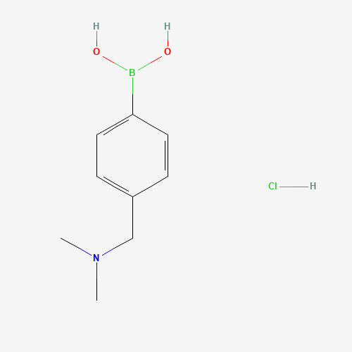 [4-[(dimethylamino)methyl]phenyl]boronic acid;hydrochloride (CAS: 938465-64-6) - Related Chemical Product