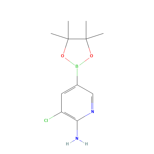 3-chloro-5-(4,4,5,5-tetramethyl-1,3,2-dioxaborolan-2-yl)pyridin-2-amine (CAS: 1032758-99-8) - Related Chemical Product