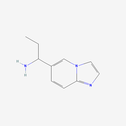 1-imidazo[1,2-a]pyridin-6-ylpropan-1-amine (CAS: 1270568-54-1) - Related Chemical Product