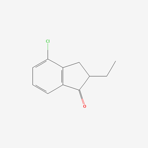 4-chloro-2-ethyl-2,3-dihydroinden-1-one (CAS: 1003708-98-2) - Related Chemical Product