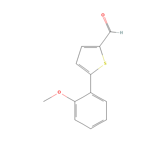 5-(2-methoxyphenyl)thiophene-2-carbaldehyde (CAS: 479243-27-1) - Related Chemical Product