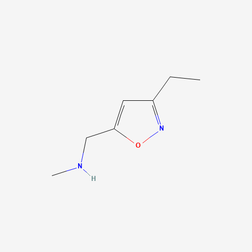 1-(3-ethyl-1,2-oxazol-5-yl)-N-methylmethanamine (CAS: 942519-63-3) - Related Chemical Product