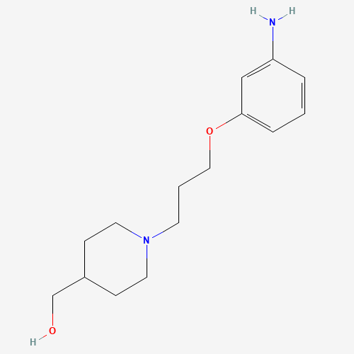 [1-[3-(3-aminophenoxy)propyl]piperidin-4-yl]methanol (CAS: 925921-06-8) - Related Chemical Product