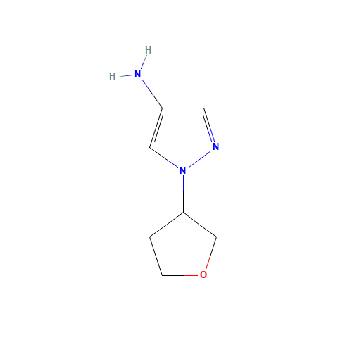 1-(oxolan-3-yl)pyrazol-4-amine (CAS: 1311369-72-8) - Related Chemical Product