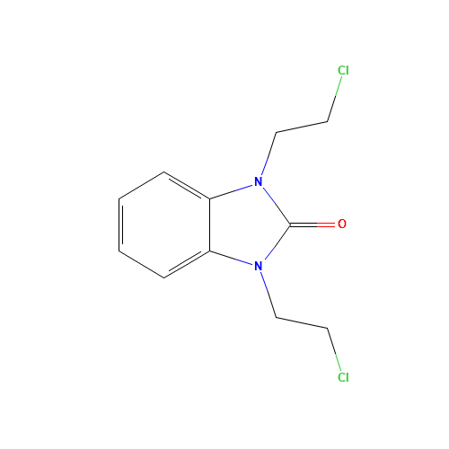 1,3-bis(2-chloroethyl)benzimidazol-2-one (CAS: 55470-74-1) - Related Chemical Product