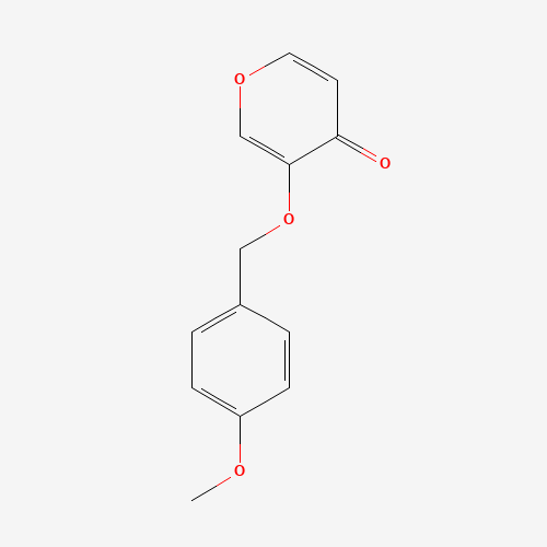 3-[(4-methoxyphenyl)methoxy]pyran-4-one (CAS: 1333331-84-2) - Related Chemical Product