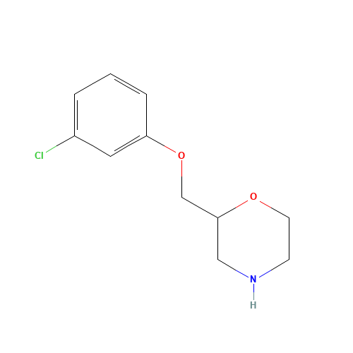 2-[(3-chlorophenoxy)methyl]morpholine (CAS: 167273-59-8) - Related Chemical Product