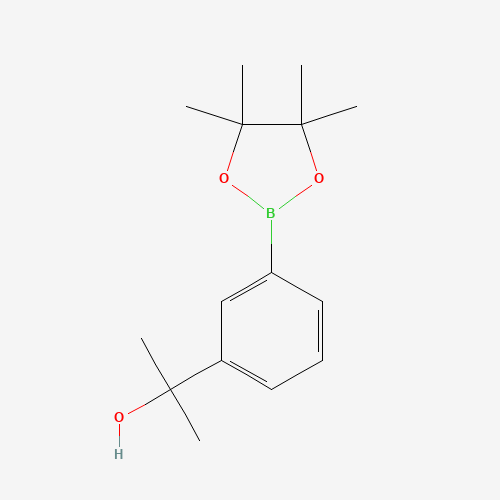 2-[3-(4,4,5,5-tetramethyl-1,3,2-dioxaborolan-2-yl)phenyl]propan-2-ol (CAS: 1309980-11-7) - Related Chemical Product