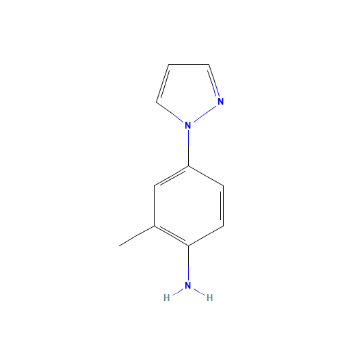 2-methyl-4-pyrazol-1-ylaniline (CAS: 727993-37-5) - Related Chemical Product