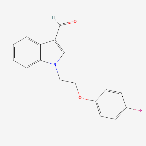 1-[2-(4-fluorophenoxy)ethyl]indole-3-carbaldehyde (CAS: 340318-78-7) - Related Chemical Product