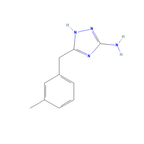 5-[(3-methylphenyl)methyl]-1H-1,2,4-triazol-3-amine (CAS: 502685-82-7) - Related Chemical Product